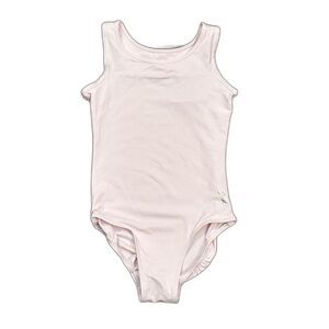 Justice Girl’s Light Pink Leotard Keyhole Back Dance Gymnastics Size M (10)